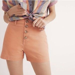 Madewell Emmett Shorts, 26 (fit like 4), EUC!